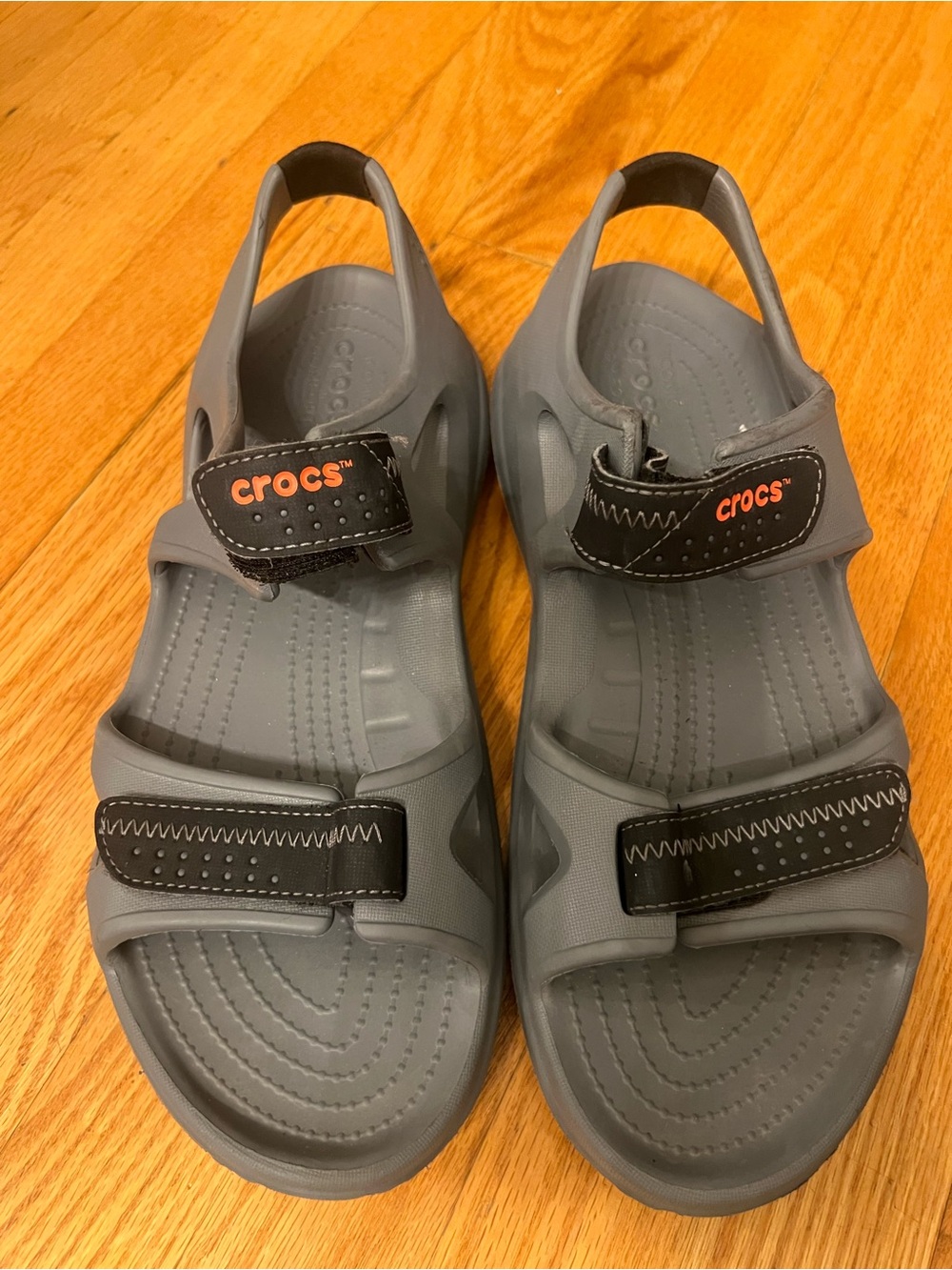 Crocs Iconic Comfort Gladiator Gray Men's Sandals